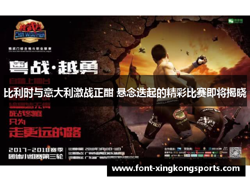 比利时与意大利激战正酣 悬念迭起的精彩比赛即将揭晓